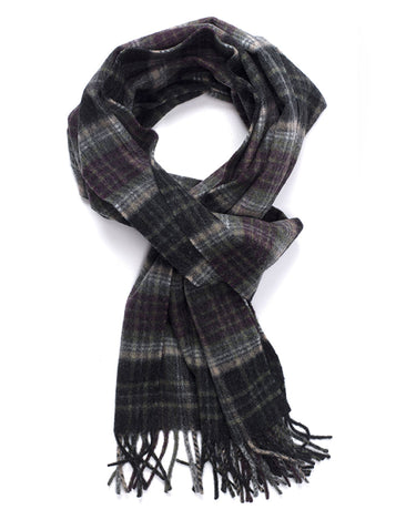 Escorial Plaid Brushed Scarf